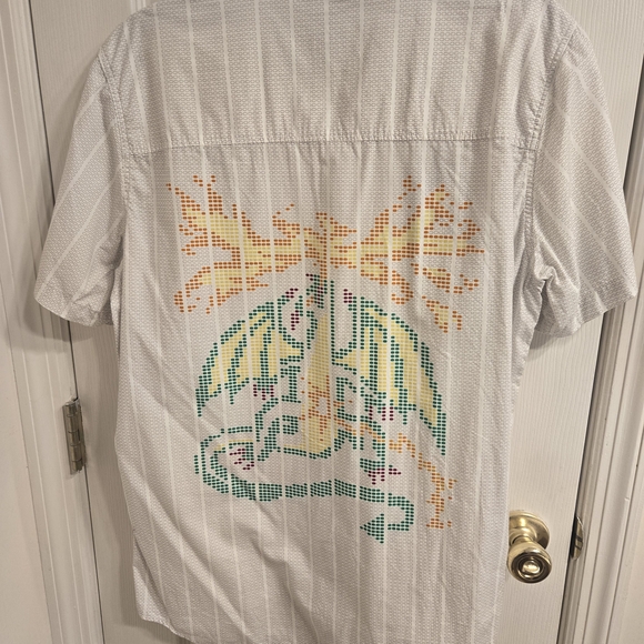 Stranger Things Button Down Short - Picture 2 of 2